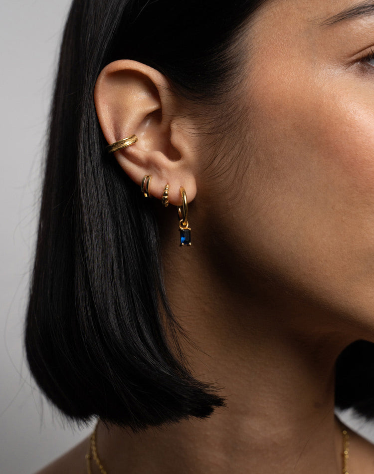 Serena Gold Huggie Earring