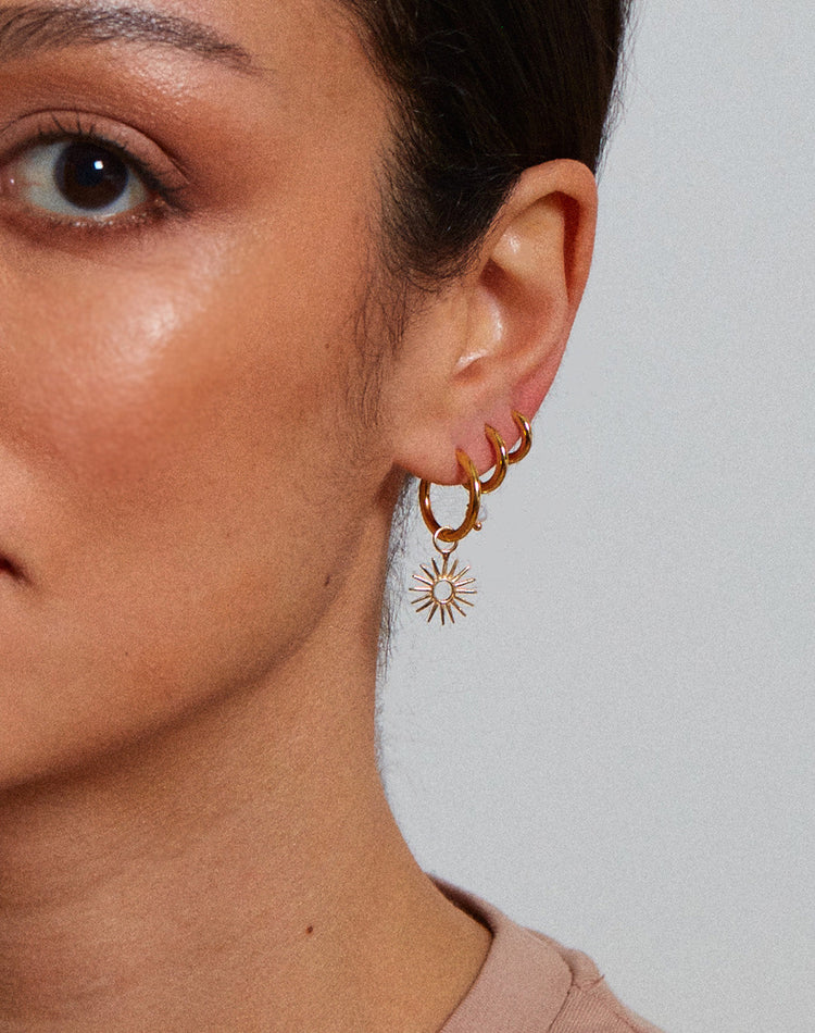 Amelia Earring Charm in Gold