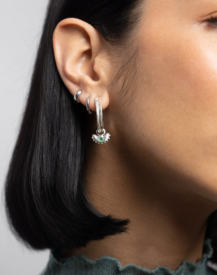 Sharla Axe Earring Charm in Silver