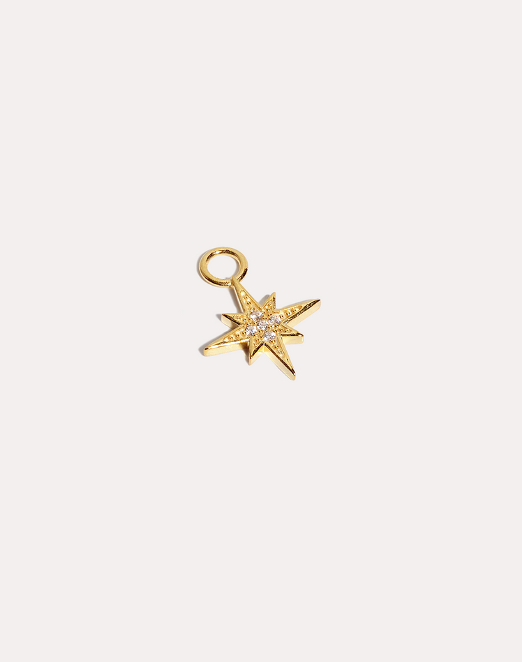 Becky Earring Charm in Gold