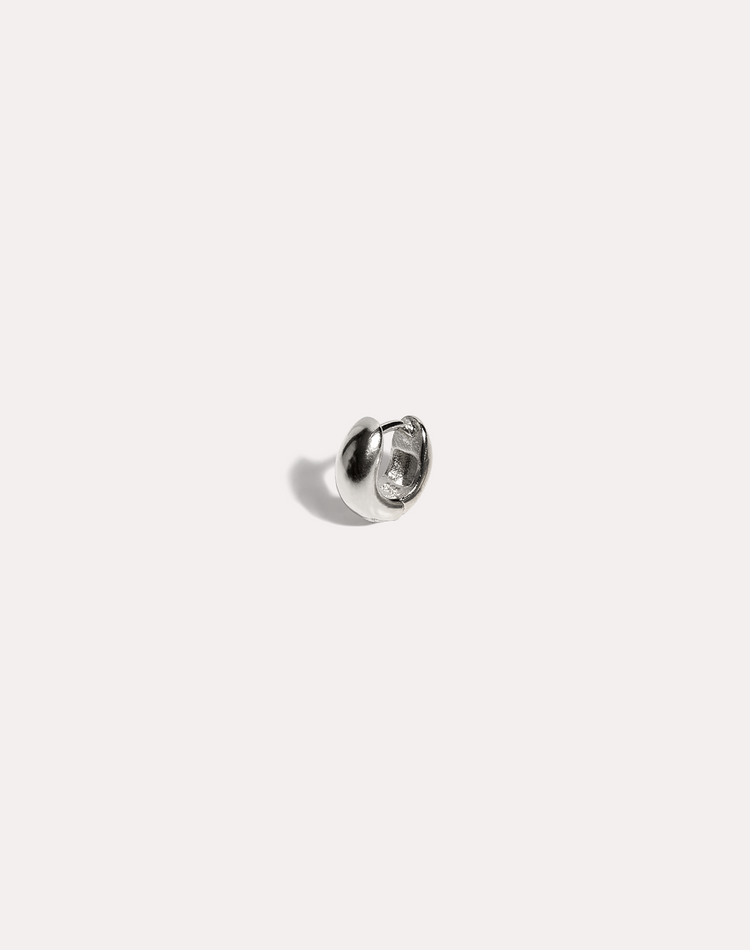Blair Silver Huggie Earring
