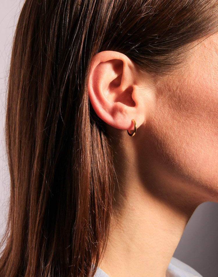 Mili Gold Hoop Earrings