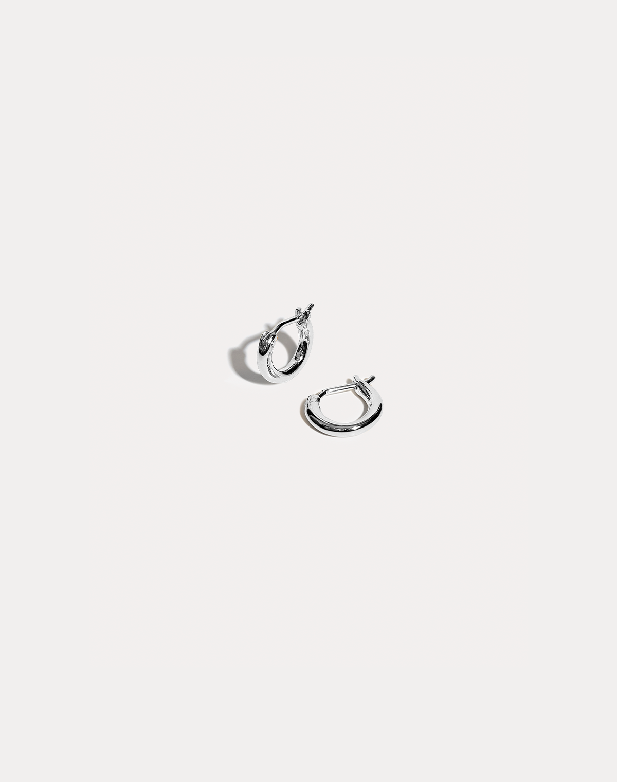 925 Sterling Silver Tiny Hoop Earrings NUE Hoops