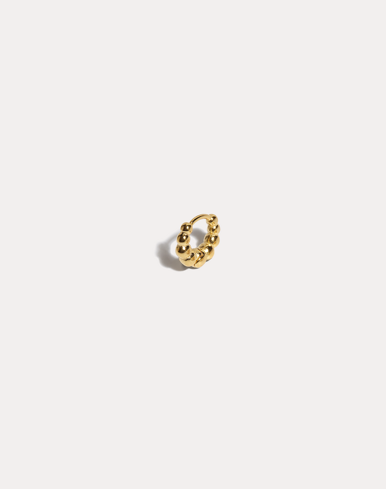 Serena Gold Huggie Earring